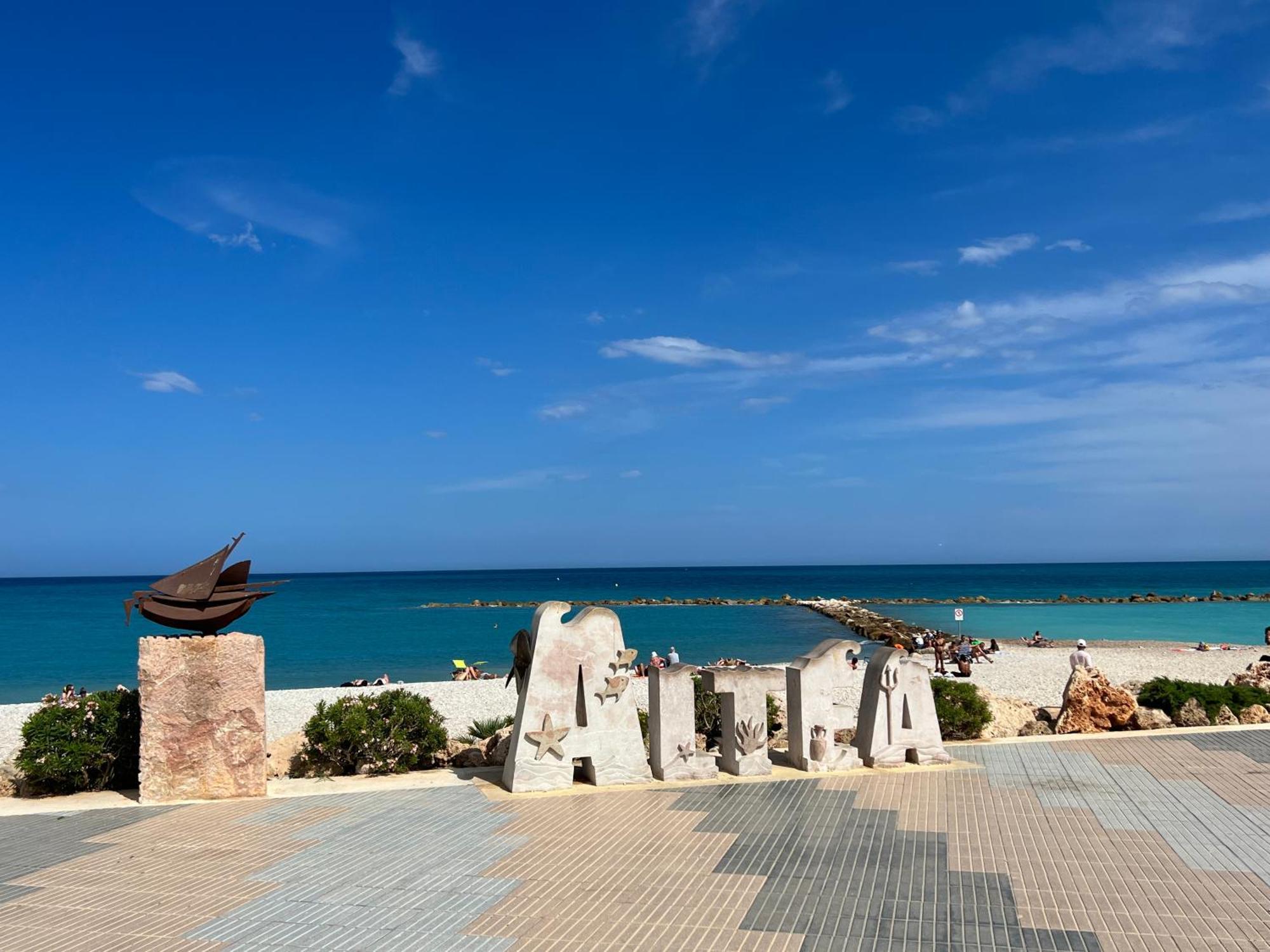 Ferienwohnung Atico-Duplex Con Vistas Al Mar Y Casco Antiguo En Altea Exterior foto